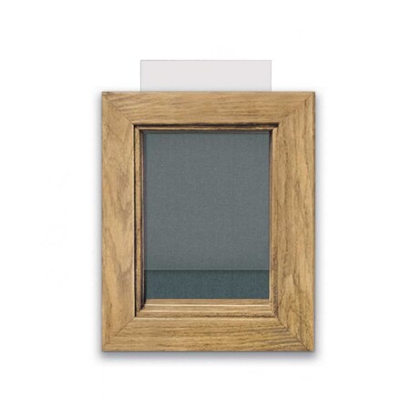 United Visual Products Indoor Enclosed Combo Board, 72"x36", Black Frame/Black & Dark Spruce UVCB7236B-BLACK-DRKSPR